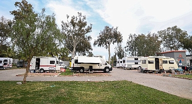 Karavan Park’ta bayram yoğunluğu