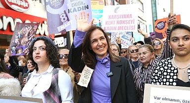 Karşıyaka’da dolu dolu 8 Mart!