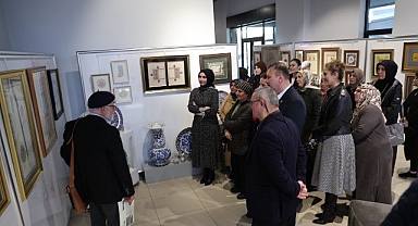 Kartepe’de Ebru Sanatı Üzerine Söyleşi