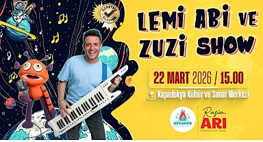 Lemi Abi ve Zuzi, Nevşehirli Çocuklarla Buluşacak