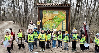 Lokomotif’in minikleri Ormanya’da doğayı keşfetti