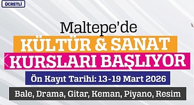 Maltepe Belediyesi kültür sanat kursları başlıyor