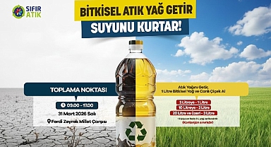 Manisa Büyükşehir’den Atık Yağını Getir Doğanı Koru Çağrısı