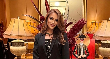 Melisa Özmen, Divan Otel'deki yardım gecesine desteğiyle alkış aldı