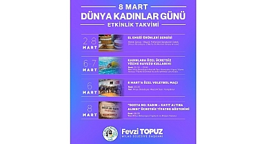 Milas Belediyesi 8 Mart’ı Birbirinden Farklı Etkinliklerle Karşılayacak