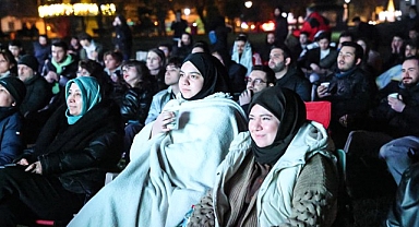 Milli Maç Heyecanı Çankaya Parklarında Yaşandı