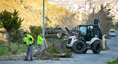 Narlıdere Belediyesi'nden kapsamlı bahar temizliği