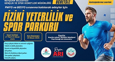 Nevşehir Belediyesi’nden PMYO ve BESYO Adaylarına Ücretsiz Parkur Kursu