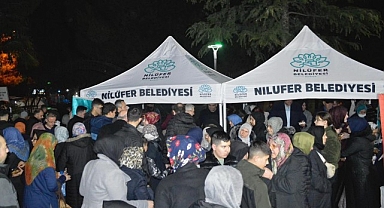 Nilüferliler Kadir Gecesi’nin maneviyatını yaşadı