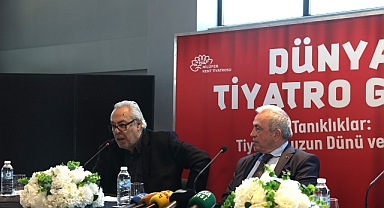 Rutkay Aziz Dünya Tiyatro Günü’nde Nilüferlilerle buluştu