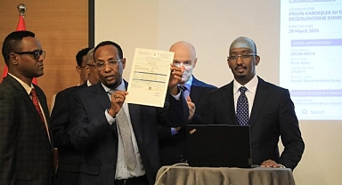 Somali’de ilk uluslararası balıkçılık lisansı bir Türk gemisine verildi