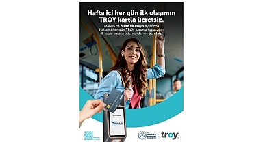Toplu Ulaşımda Vatandaşlara TROY Kart Avantajı
