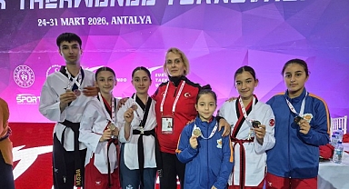 Uluslararası şampiyonada madalya yağmuru