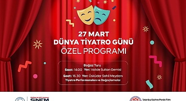 Üsküdar’da Dünya Tiyatro Günü’ne Özel Söyleşi