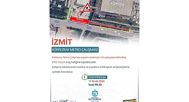 Yahyakaptan’da iki güzergâha geçici ara