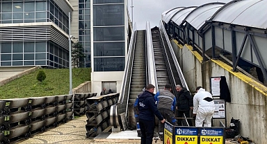 Yürüyen merdivenler saat gibi işliyor 