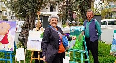 12 haftalık emeğin sergisi büyük beğeni topladı 