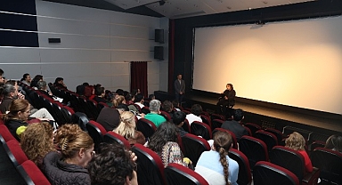 Altın Portakallı yönetmen Seyfettin Tokmak Nilüferlilerle buluştu