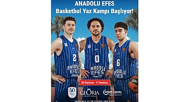 Anadolu Efes Basketbol Yaz Kampı 2026 için geri sayım başladı