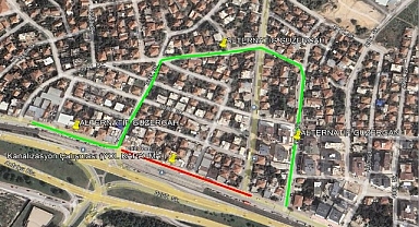 Antalya Bulvarı yan yolunun bir kısmı trafiğe kapatılacak