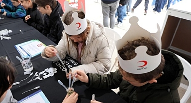 Atölyelerde renk, yaratıcılık ve eğlence bir arada