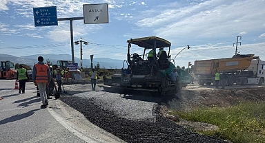 Aydın Büyükşehir Belediyesi Yol Yapım ve Yenileme Çalışmalarına Devam Ediyor