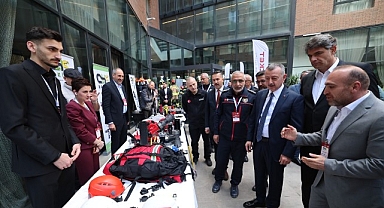 Başkan Büyükakın, 81 ilden itfaiye erleri ile bir araya geldi