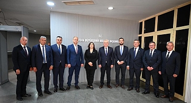 Başkan Çerçioğlu’na Kuşadası Şoförler ve Otomobilciler Esnaf Odası’ndan Ziyaret