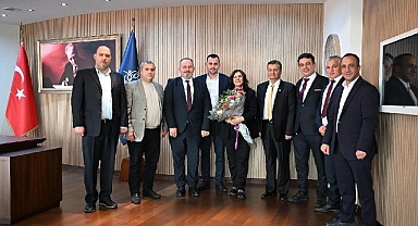 Başkan Çerçioğlu'na Nazilli Şoförler ve Otomobilciler Odası'ndan ziyaret