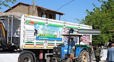Başkan Çerçioğlu’ndan Germencik’te Küçük Üreticilere Yem Desteği