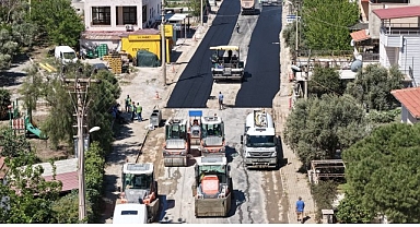 Başkan Çerçioğlu’nun Çalışmaları ile Akbük Yolu Yenileniyor