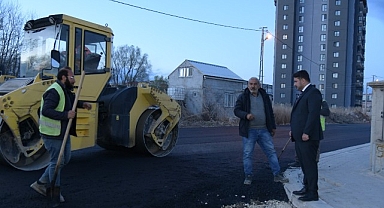 Başkan Çırpanoğlu Asfalt Çalışmalarını Yerinde İnceledi