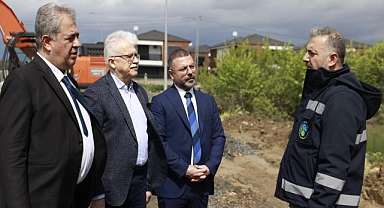 Başkan Deveciler, Altınyol Caddesi’ndeki Altyapı Çalışmalarını İnceledi
