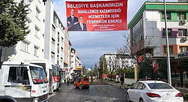 Başkan Eşki sabah mesaisine Egemenlik Mahallesi’nde başladı