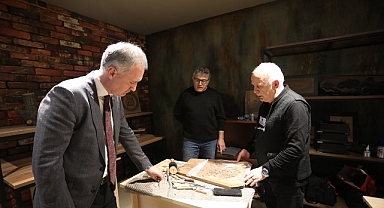 Başkan Taban’dan İNESMEK Kursiyerlerine Ziyaret