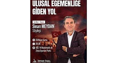 Bayraklı’da 23 Nisan Programı Sinan Meydan Söyleşisi ile Tamamlanıyor