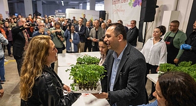 Bornova’da toprağa can, üreticiye destek