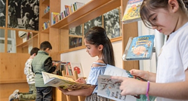 Bu kütüphane sadece çocuklar için