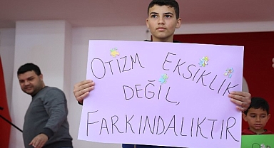 Büyükşehir’den otizm farkındalık gününde anlamlı etkinlik