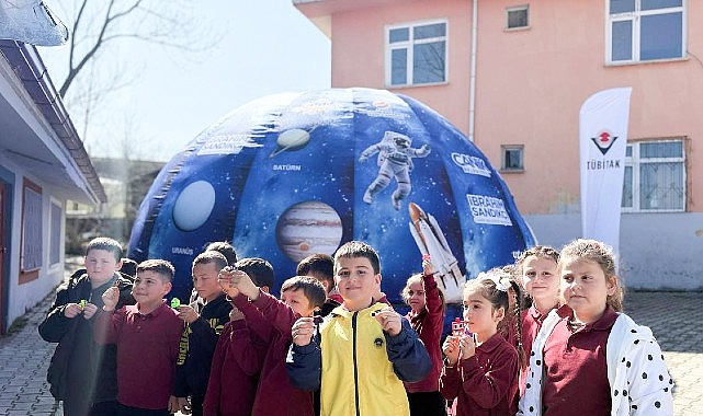 Canik'te Genç Kâşifler Uzayla Buluşuyor, Gökyüzünü Öğreniyor