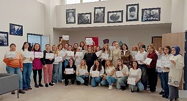 Çankaya Evi Meslek Edindirme Eğitiminde 40 Kursiyere Sertifika