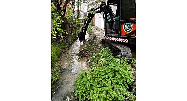 Cerrah’ta 5 Km’lik Sulama Kanalı Temizlendi