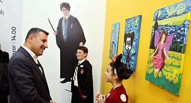 Çocuklar Hayal Gücünü Sanatla Buluşturdu