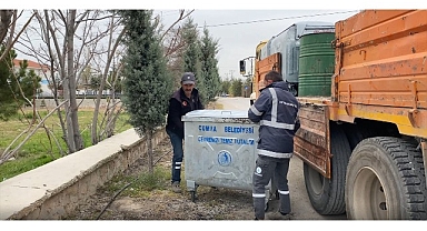 Çumra’da Temizlik Seferberliği: 2 Bin 176 Yeni Konteyner Hizmete Sunuldu