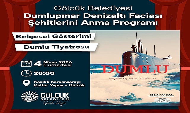 Dumlupınar Faciası Gölcük'te Tiyatro Sahnesinde Canlandırılacak