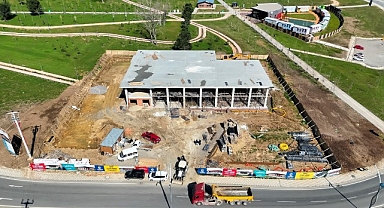 Gebze İtfaiye Hizmet Binası’nda ilerleme yüzde 60