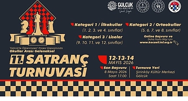 Gölcük’te 11. Geleneksel Satranç Turnuvası Başlıyor