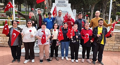 Goncalı bireylerden şehitlere vefa ziyareti