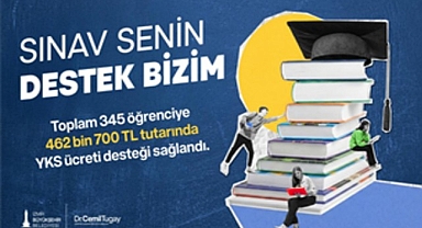 İzmir Büyükşehir Belediyesi’nden YKS ücreti desteği