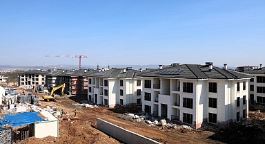 Kartepe Kent Konut Evleri’nde kaba inşaat tamam